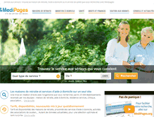 Tablet Screenshot of medipages.org
